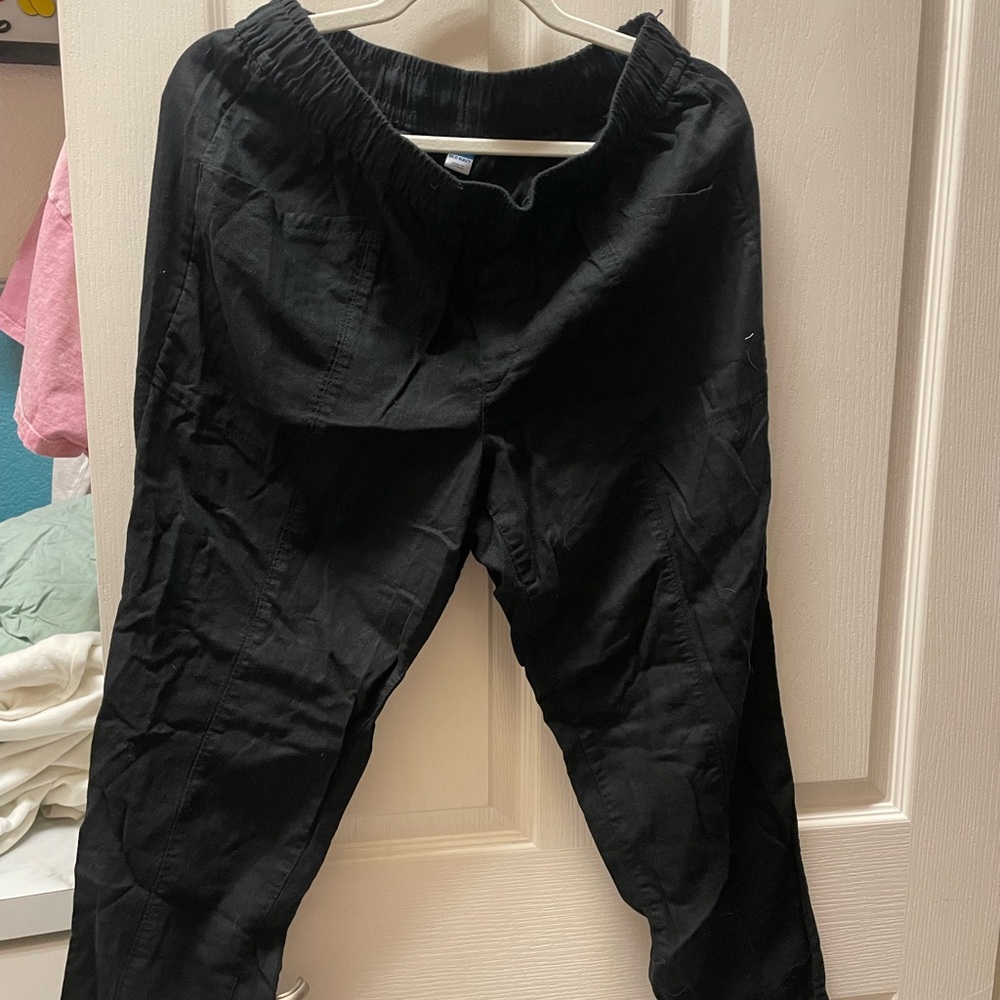 Size M Old Navy Linen Pants